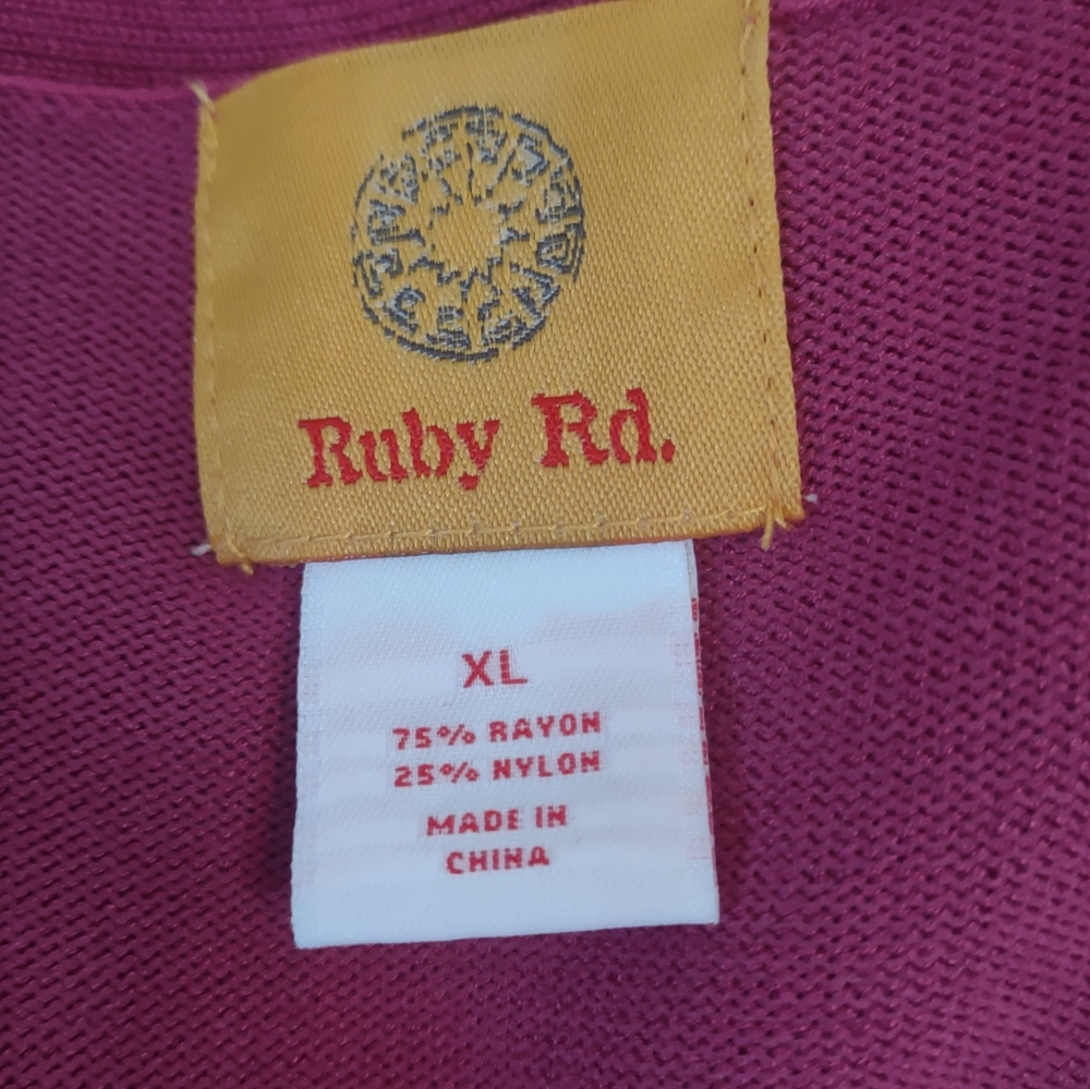 Ruby Red Cardigan - Picture 5 of 7